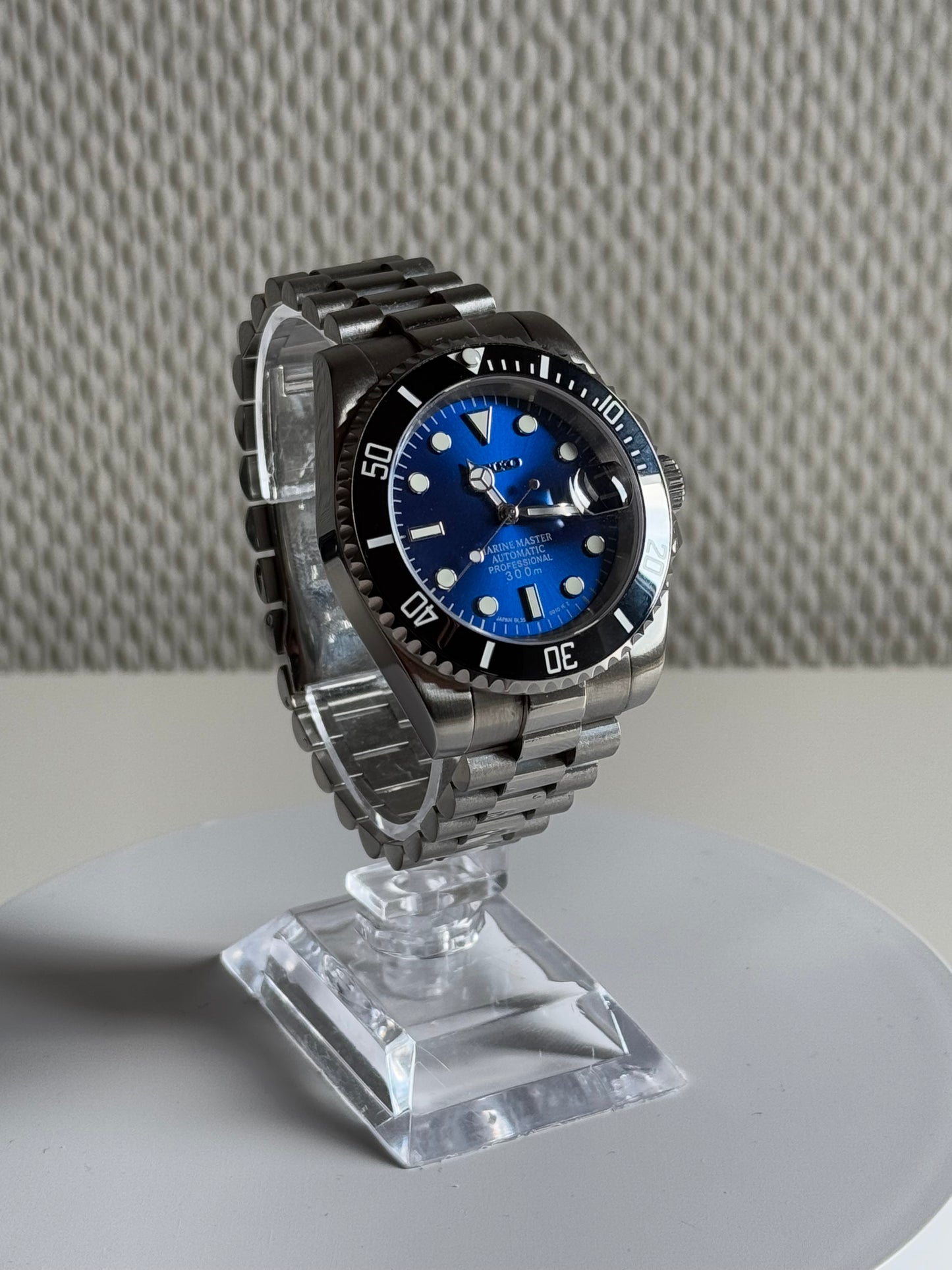 Seikomariner blue