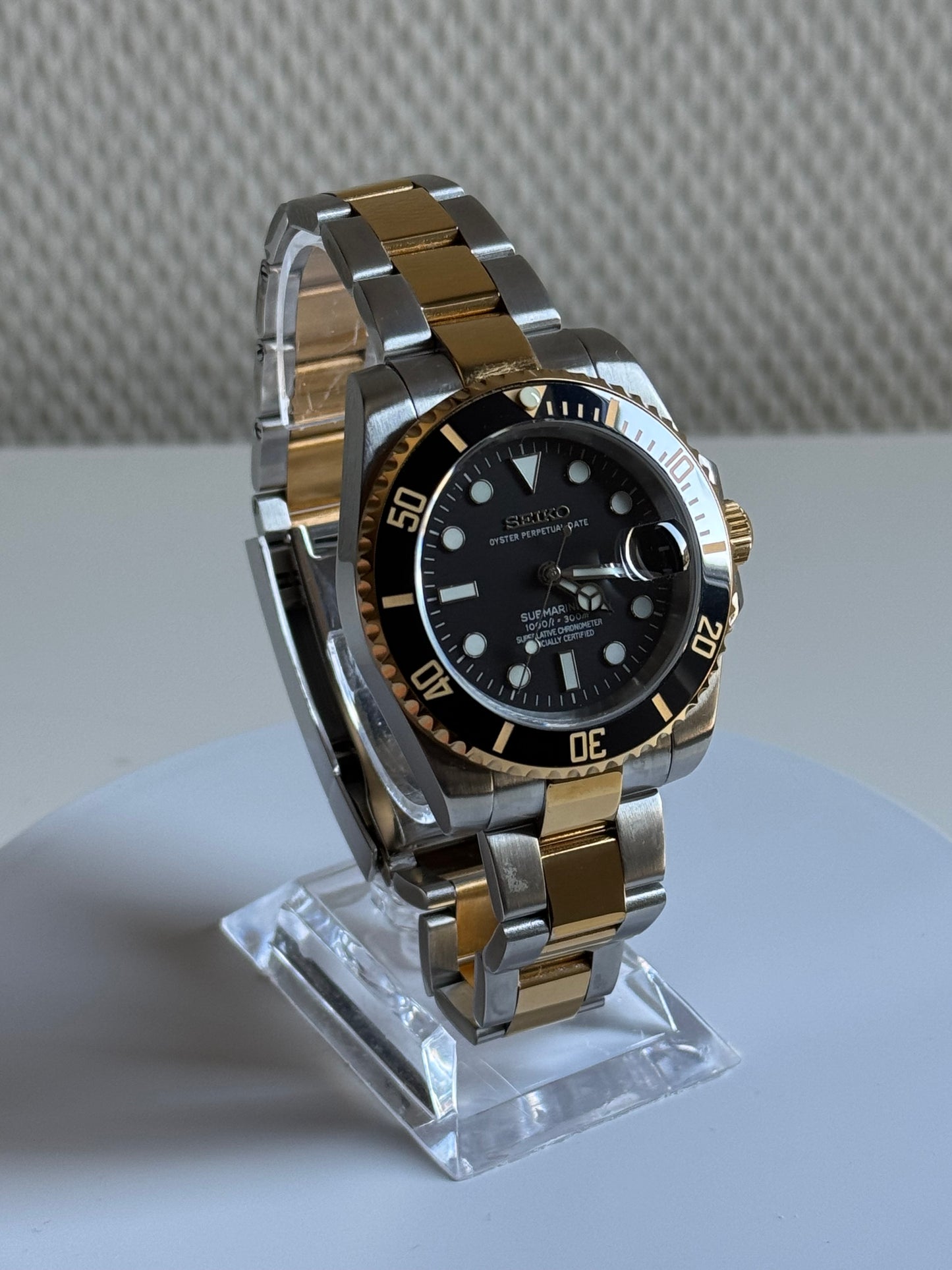 seikomariner duo tone gold