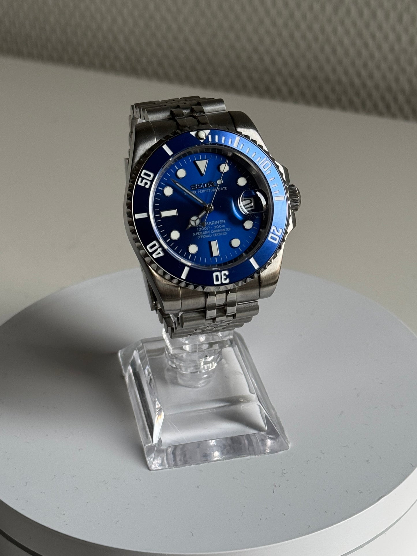 Seikomariner blauw