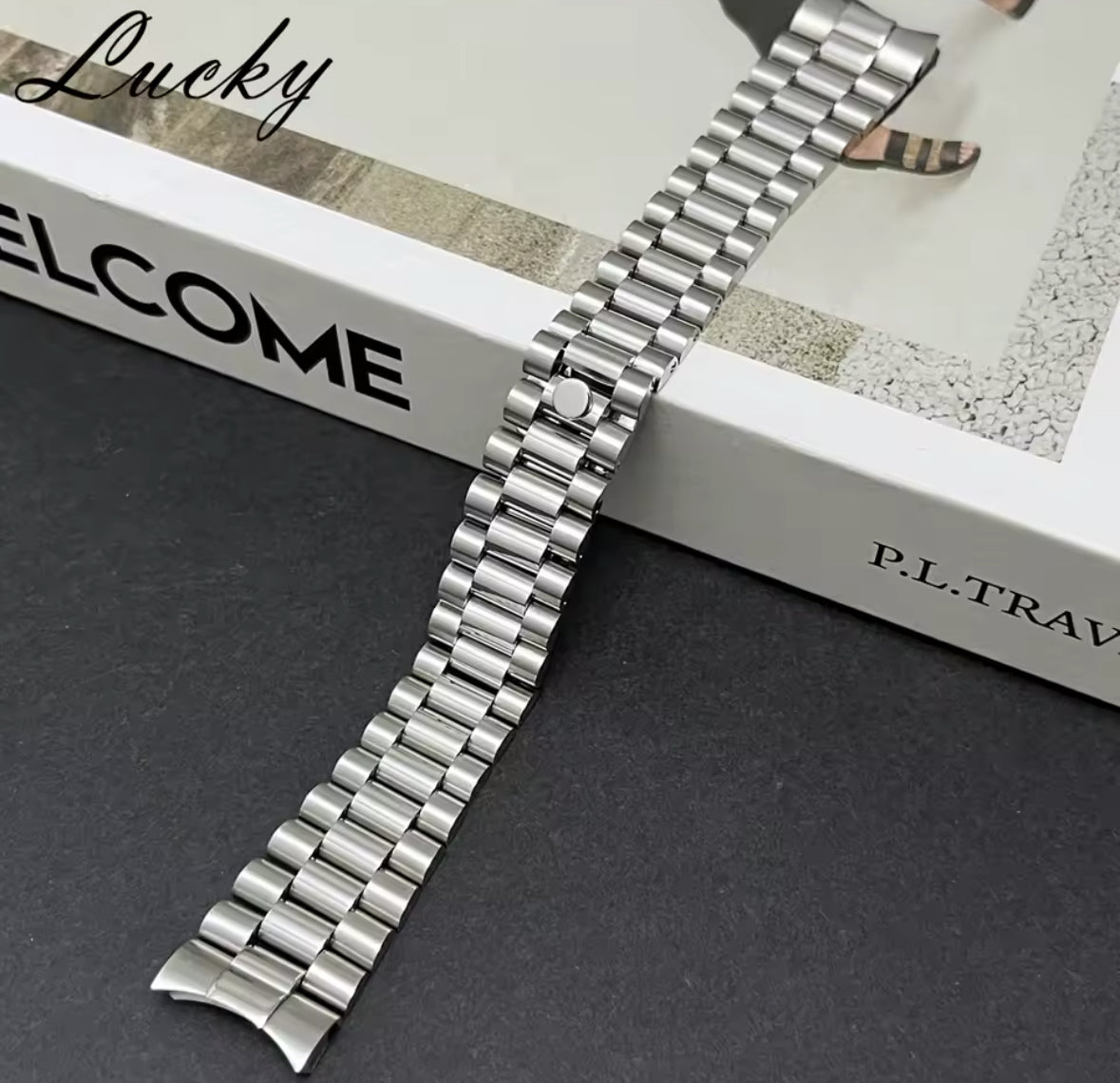 Uitgelichte Accessoires) Extra horloge band President