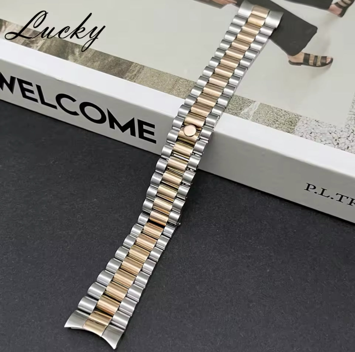 Uitgelichte Accessoires) Extra horloge band President