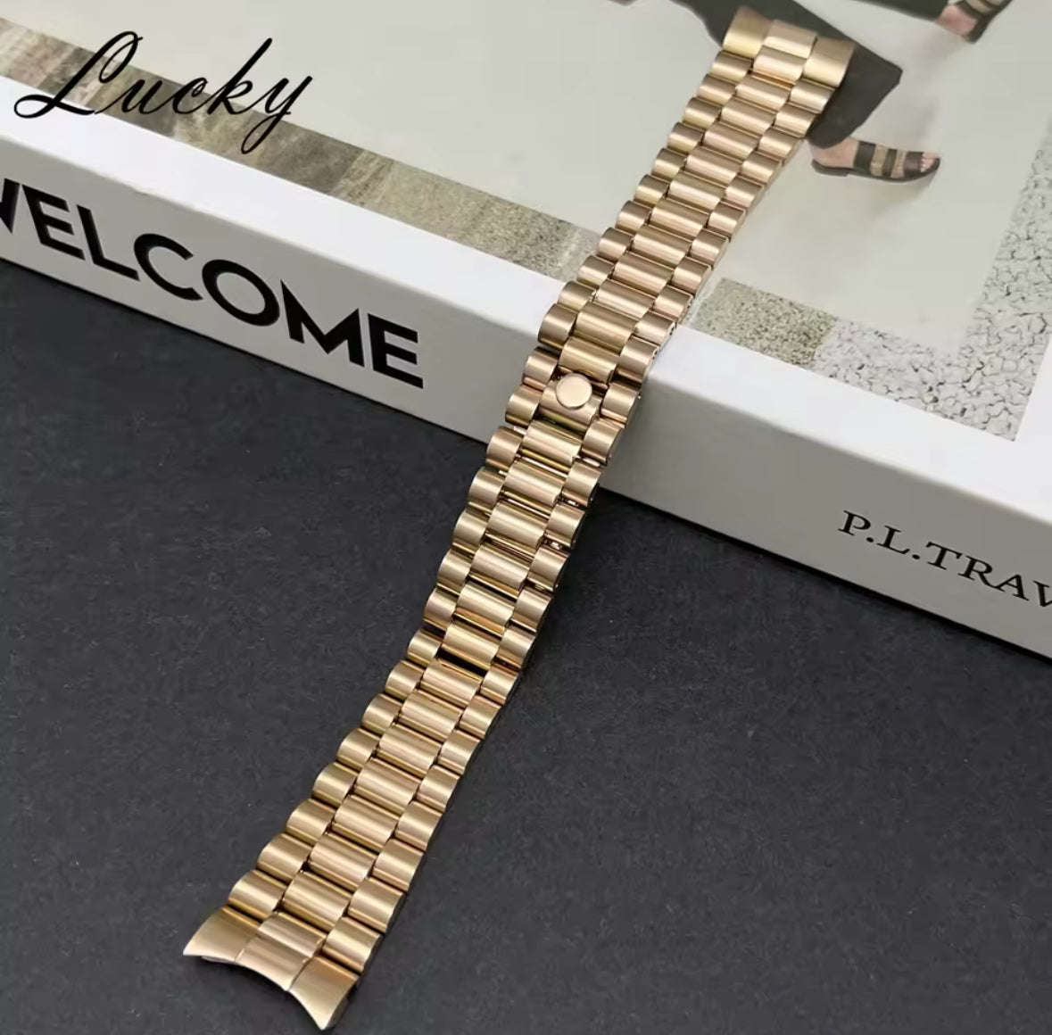 Uitgelichte Accessoires) Extra horloge band President