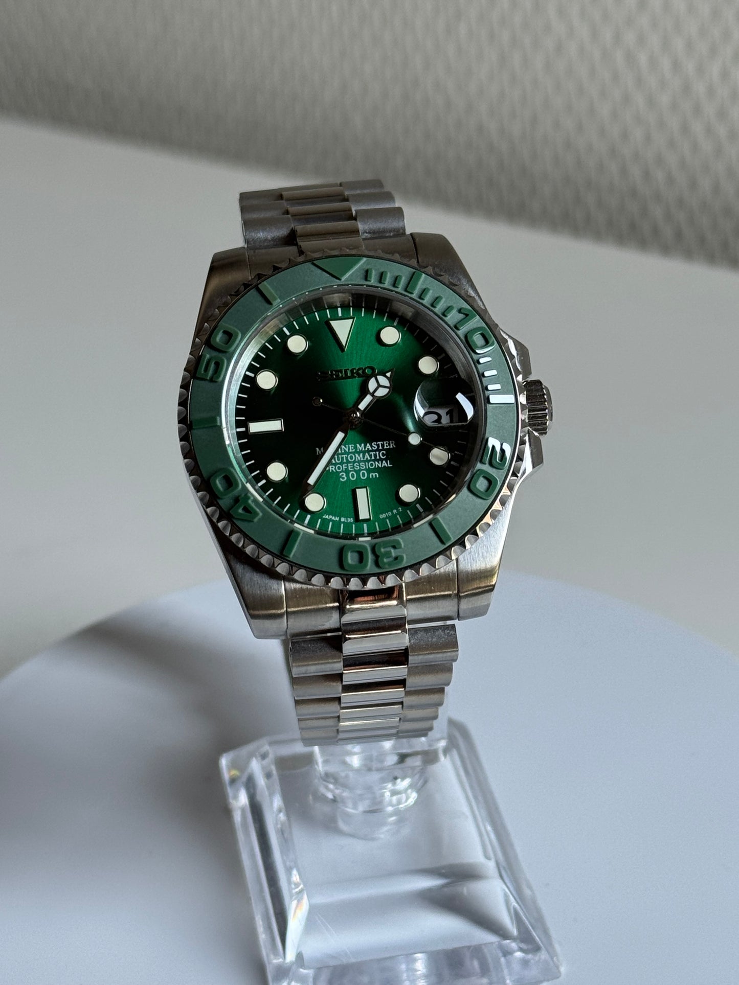 Seiko yacht master groen
