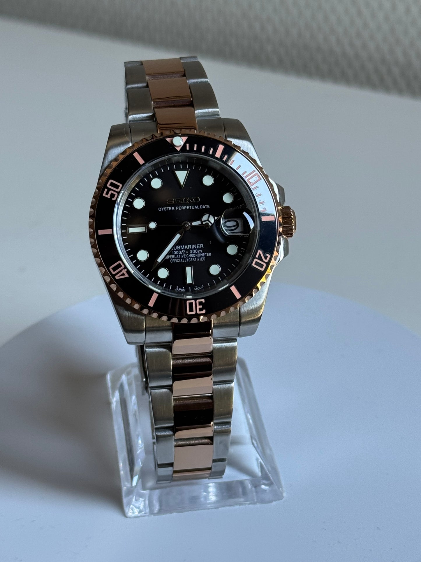 Seikomariner rose duo tone