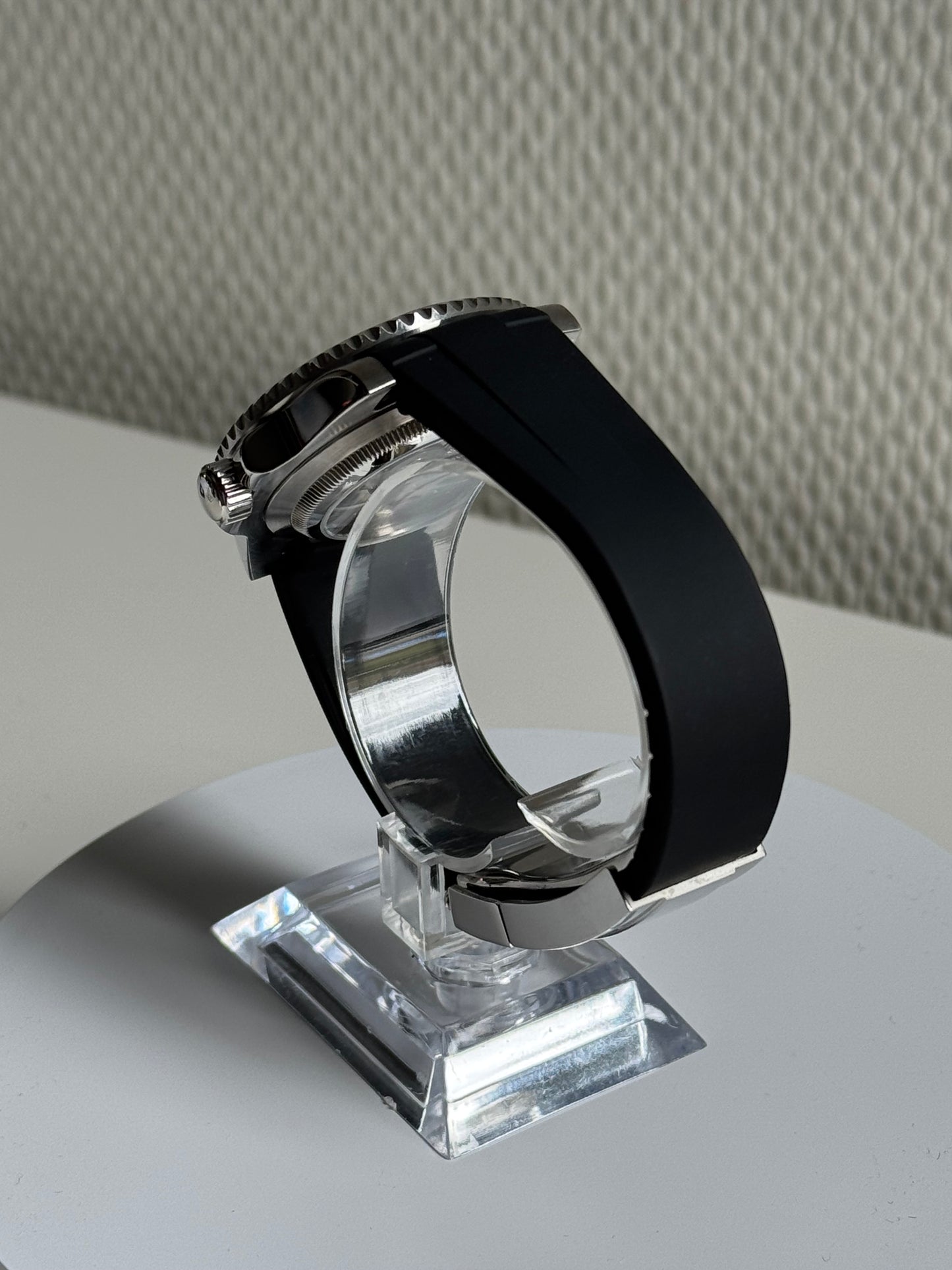 Seikomariner silver black yach master