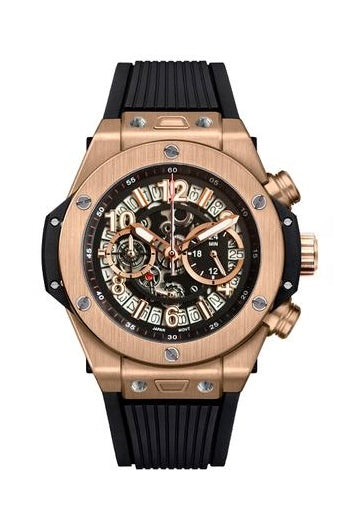 Hubleiko big bang rose goud skeleton