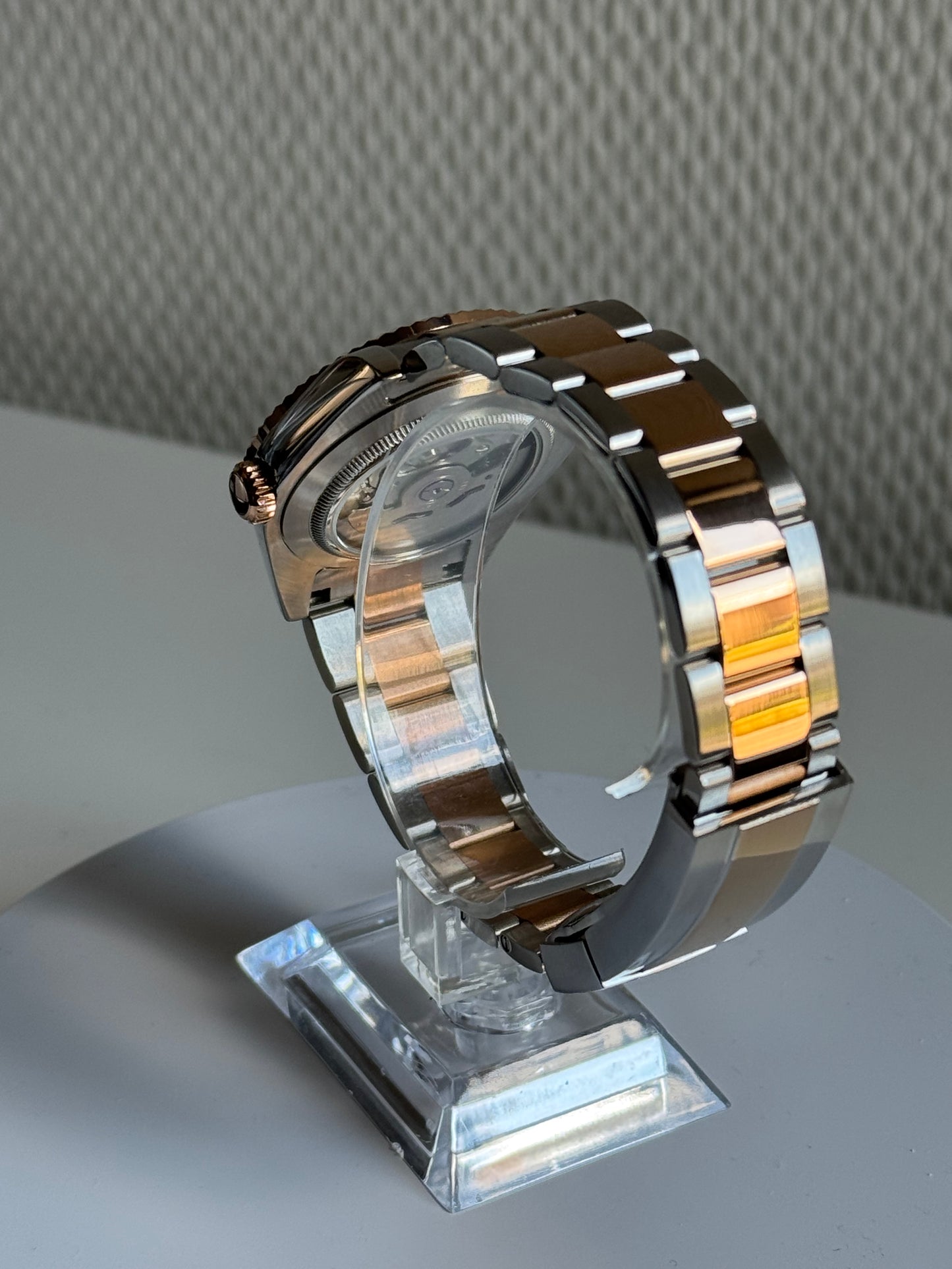 Seikojust | skydweller duo tone rosé goud wit