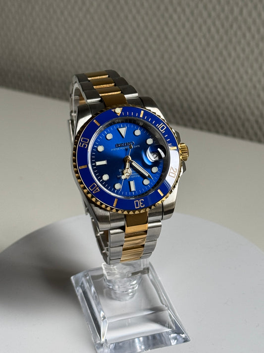 Seikomariner blue duo tone