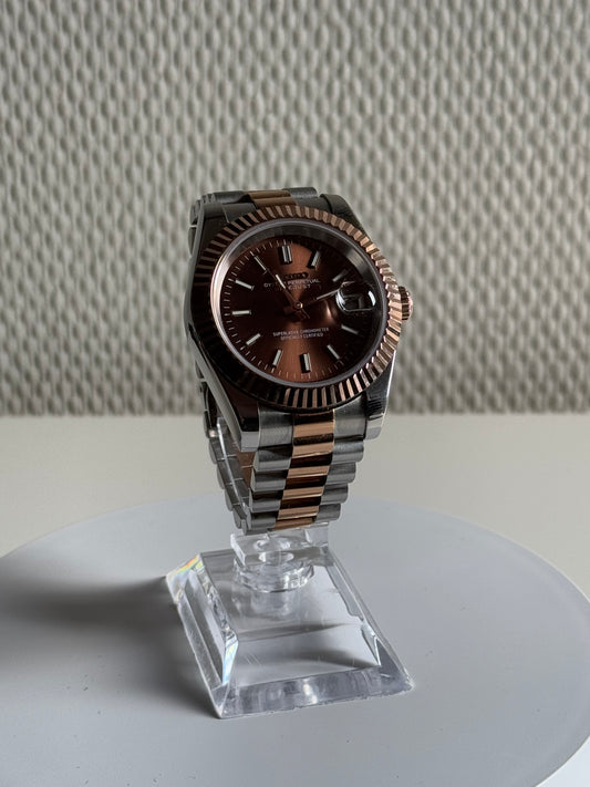Seikojust duo tone rose gold