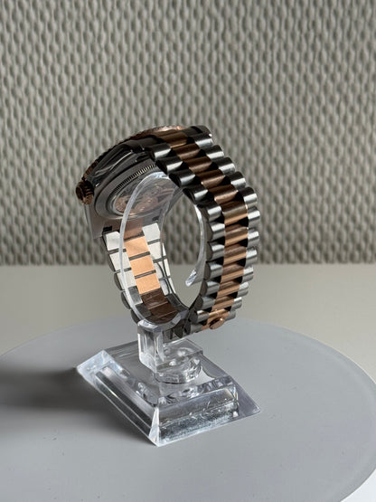 Seikojust duo tone rose gold