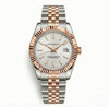 Dateiko rose goud duo tone wit dames