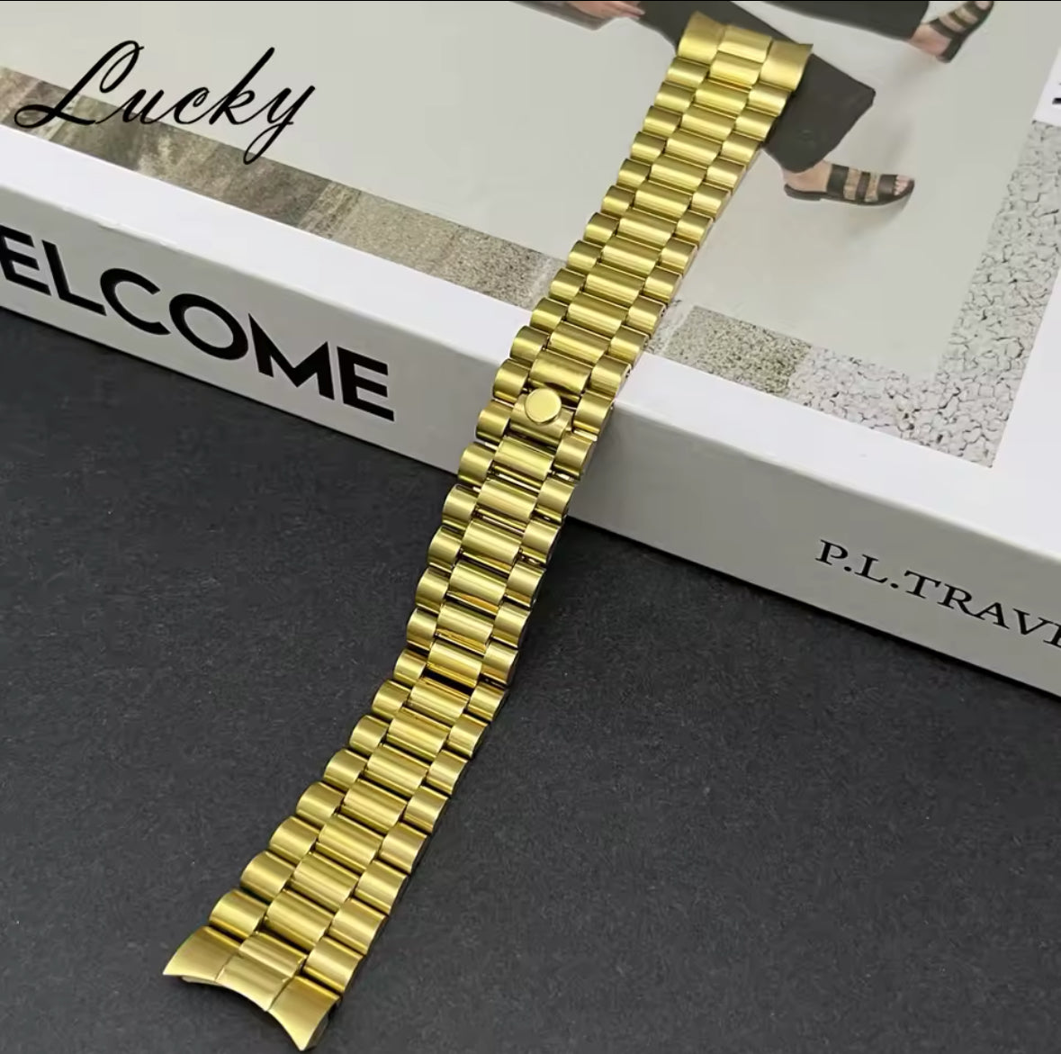 Uitgelichte Accessoires) Extra horloge band President