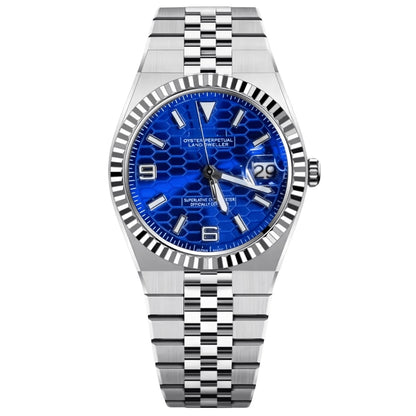 Land dwelleiko blauw