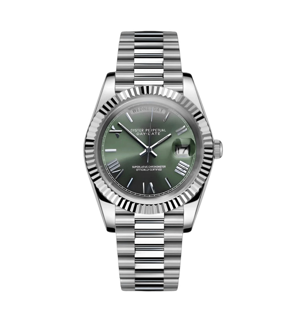 SeikoDate mint groen romijns