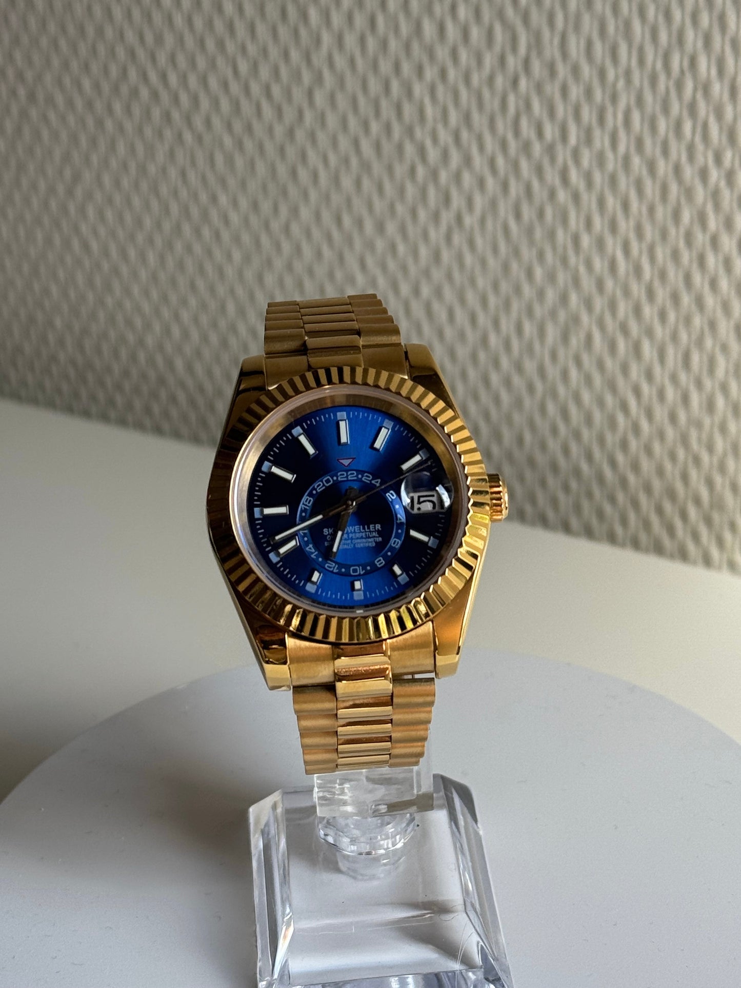 Seikojust | skydweller goud blauw