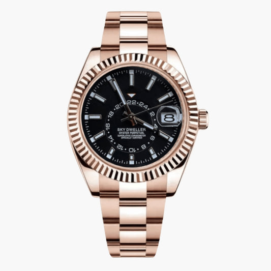 Seikojust | skydweller rosé goud zwart