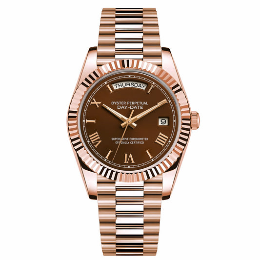 SeikoDate rose goud romijns