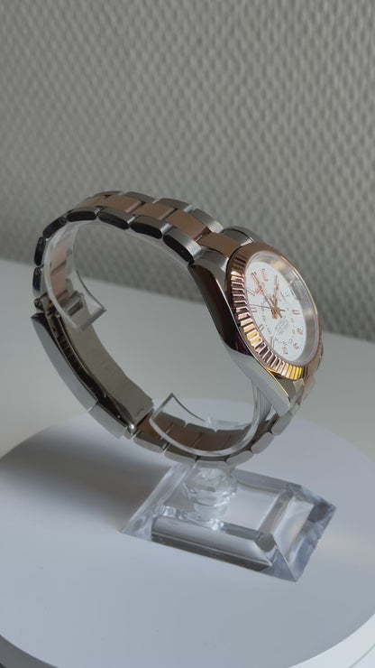 Seikojust | skydweller duo tone rosé goud wit