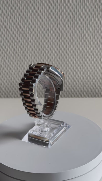 Seikojust duo tone rose gold
