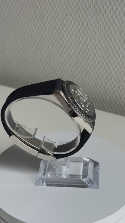 Seikomariner silber-schwarzer Yachtmaster